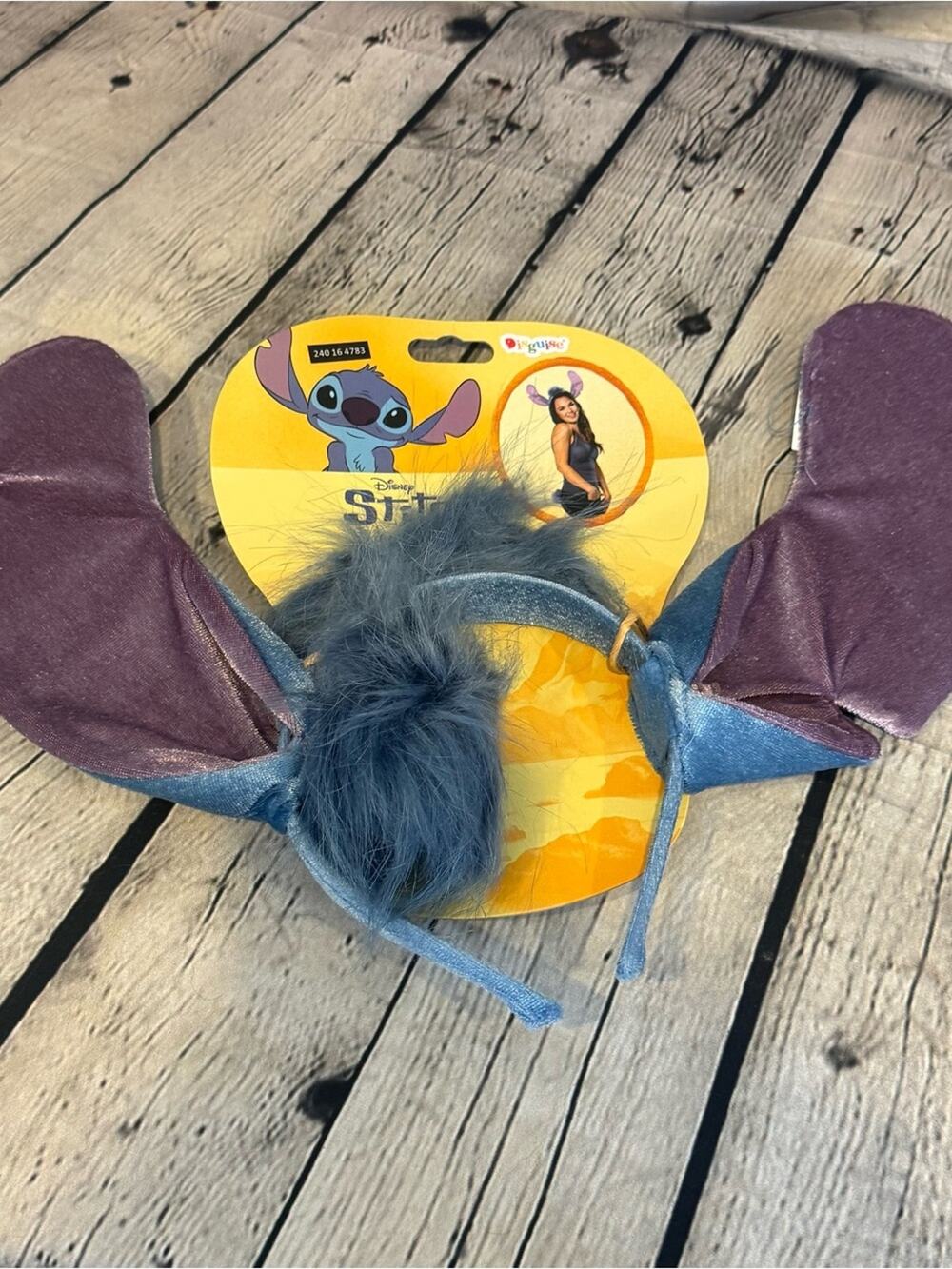 Disney Stitch Ears and Tail Costume Accessory Kit
